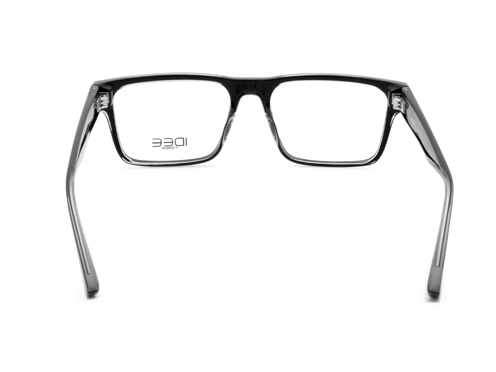 IDEE Rectangle Blue Semi-Rimmed Eyeglasses - Unisex