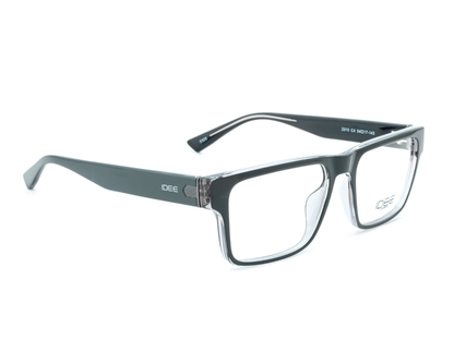 IDEE Rectangle Burgundy Semi-Rimmed Eyeglasses - Unisex