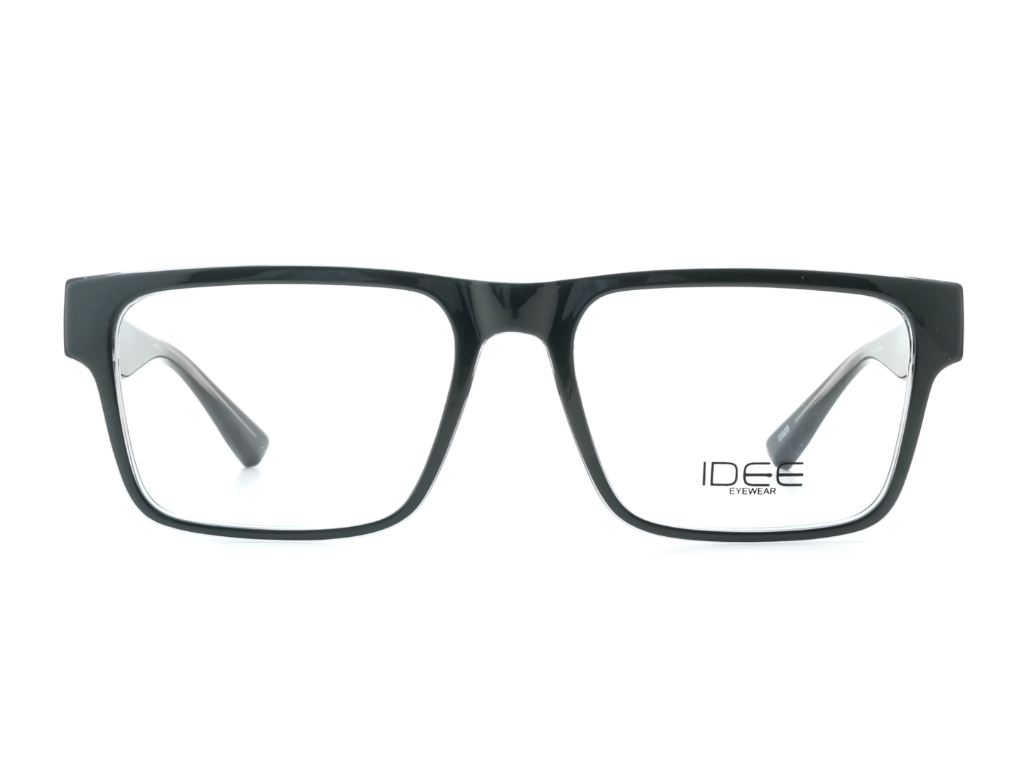 IDEE Rectangle Burgundy Semi-Rimmed Eyeglasses - Unisex