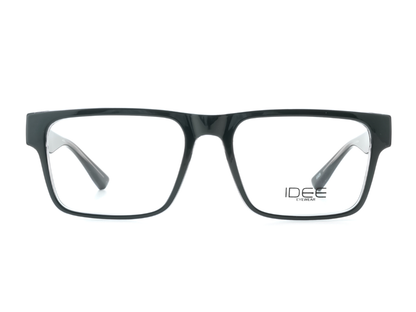 IDEE Rectangle Burgundy Semi-Rimmed Eyeglasses - Unisex
