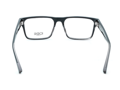 IDEE Rectangle Burgundy Semi-Rimmed Eyeglasses - Unisex