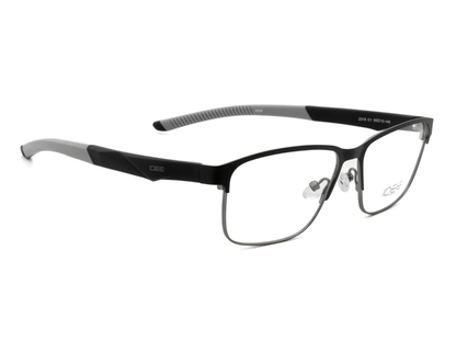 IDEE Rectangle Black Semi-Rimmed Eyeglasses - Unisex
