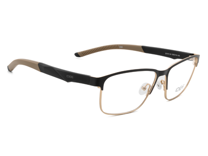 IDEE Rectangle Burgundy Semi-Rimmed Eyeglasses - Unisex