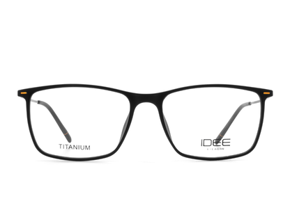 IDEE Rectangle Color Semi-Rimmed Eyeglasses - Unisex