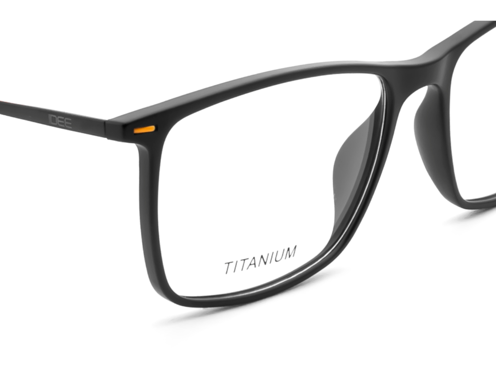 IDEE Rectangle Color Semi-Rimmed Eyeglasses - Unisex