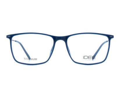 IDEE Rectangle Color Semi-Rimmed Eyeglasses - Unisex