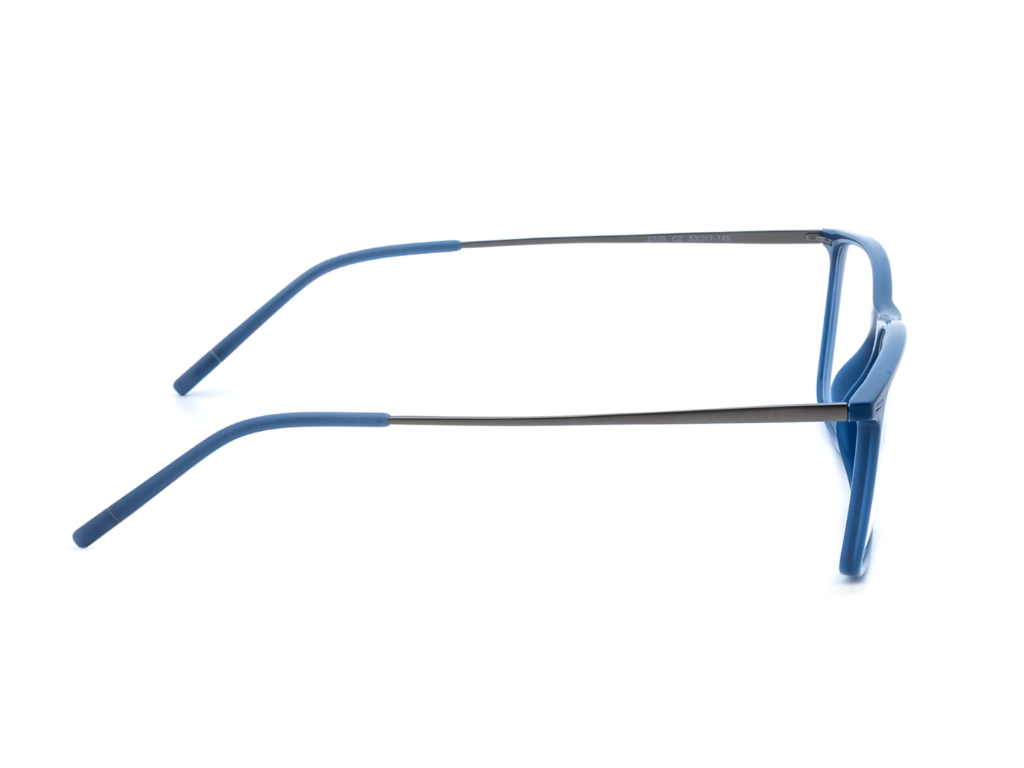 IDEE Rectangle Color Semi-Rimmed Eyeglasses - Unisex