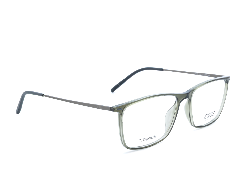 IDEE Rectangle Color Semi-Rimmed Eyeglasses - Unisex