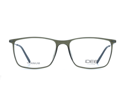 IDEE Rectangle Color Semi-Rimmed Eyeglasses - Unisex