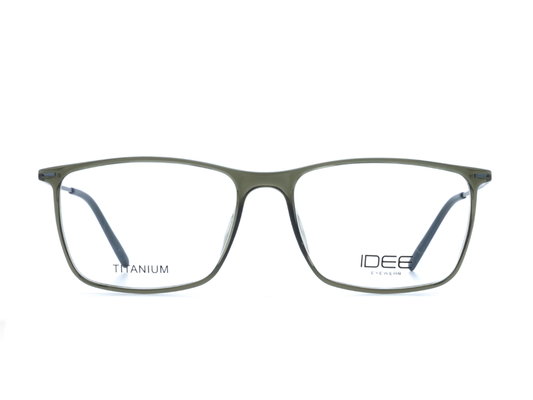 IDEE Rectangle Color Semi-Rimmed Eyeglasses - Unisex