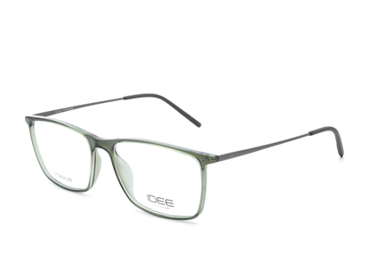 IDEE Rectangle Color Semi-Rimmed Eyeglasses - Unisex