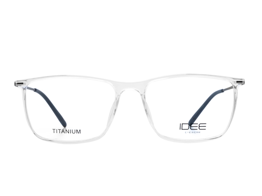 IDEE Rectangle Color Semi-Rimmed Eyeglasses - Unisex