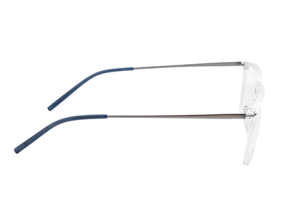 IDEE Rectangle Color Semi-Rimmed Eyeglasses - Unisex