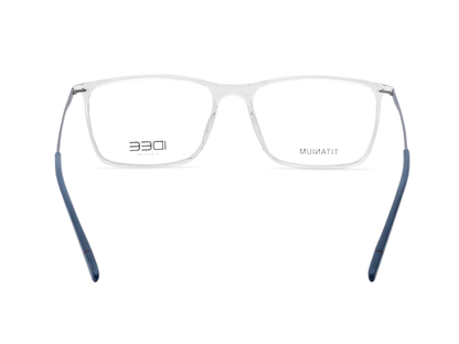 IDEE Rectangle Color Semi-Rimmed Eyeglasses - Unisex
