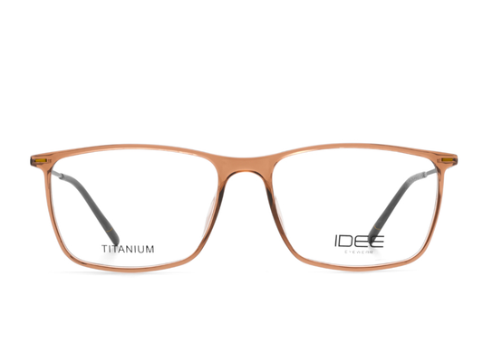 IDEE Rectangle Color Semi-Rimmed Eyeglasses - Unisex