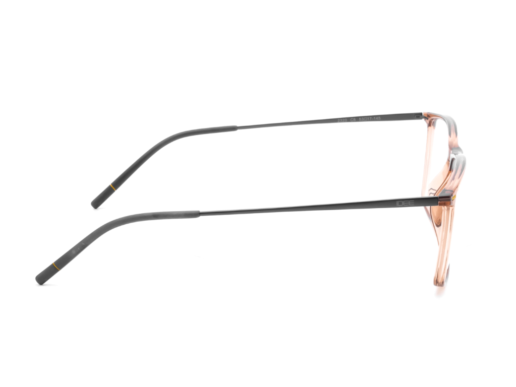IDEE Rectangle Color Semi-Rimmed Eyeglasses - Unisex