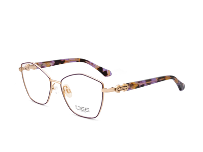 IDEE Rectangle Blue Semi-Rimmed Eyeglasses - Unisex