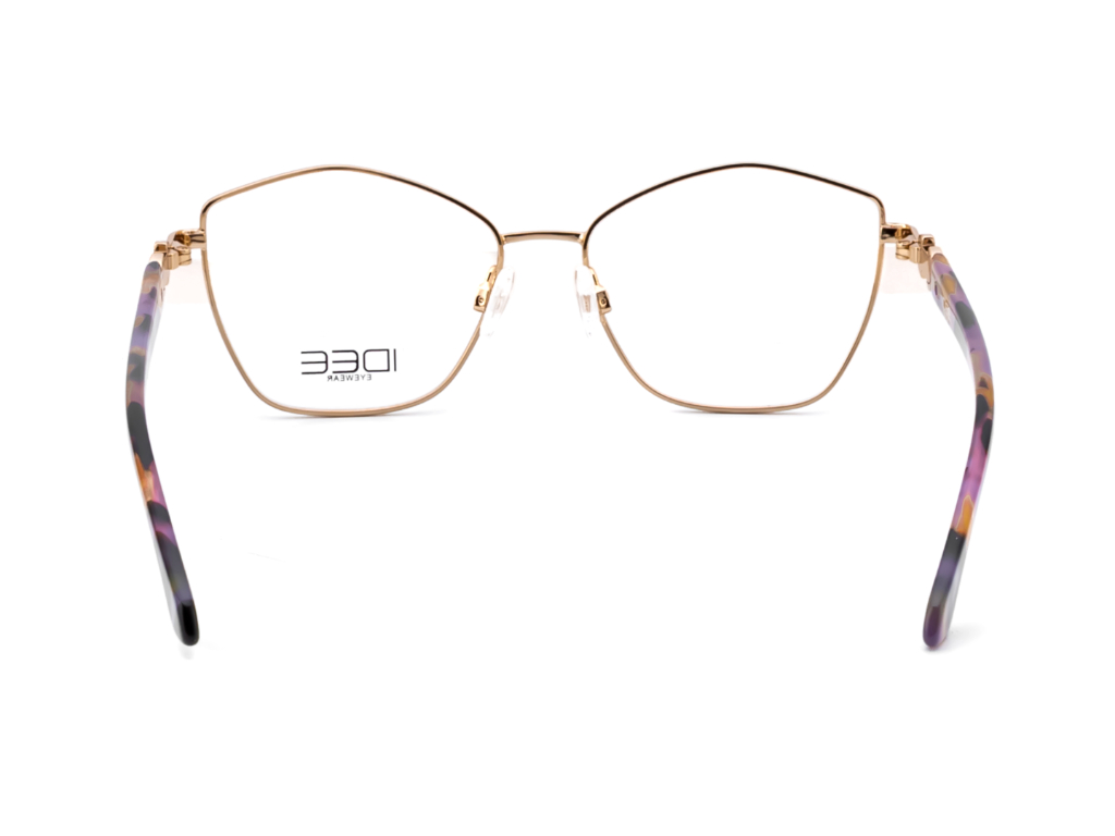 IDEE Rectangle Blue Semi-Rimmed Eyeglasses - Unisex