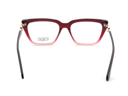IDEE Rectangle Grey Semi-Rimmed Eyeglasses - Unisex