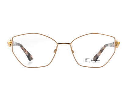 IDEE Rectangle Blue Semi-Rimmed Eyeglasses - Unisex