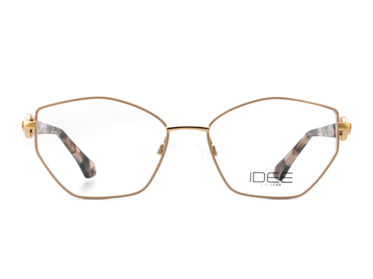 IDEE Rectangle Blue Semi-Rimmed Eyeglasses - Unisex
