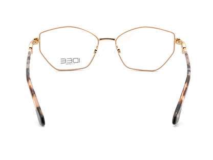 IDEE Rectangle Blue Semi-Rimmed Eyeglasses - Unisex