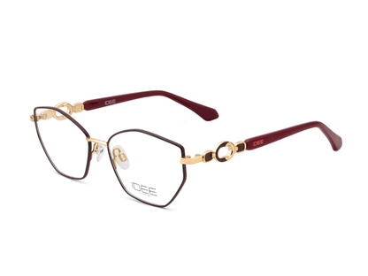 IDEE Rectangle Grey Semi-Rimmed Eyeglasses - Unisex