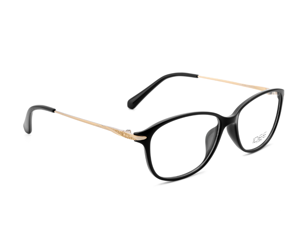 IDEE Rectangle Black Full-Rimmed Eyeglasses - Unisex