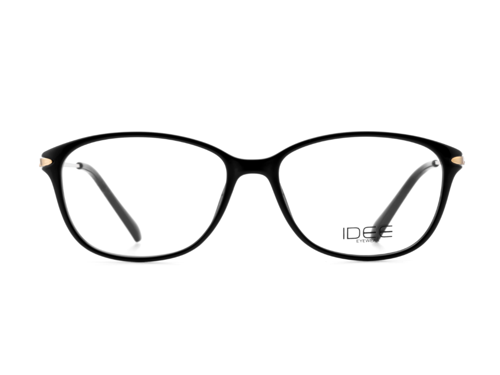 IDEE Rectangle Black Full-Rimmed Eyeglasses - Unisex