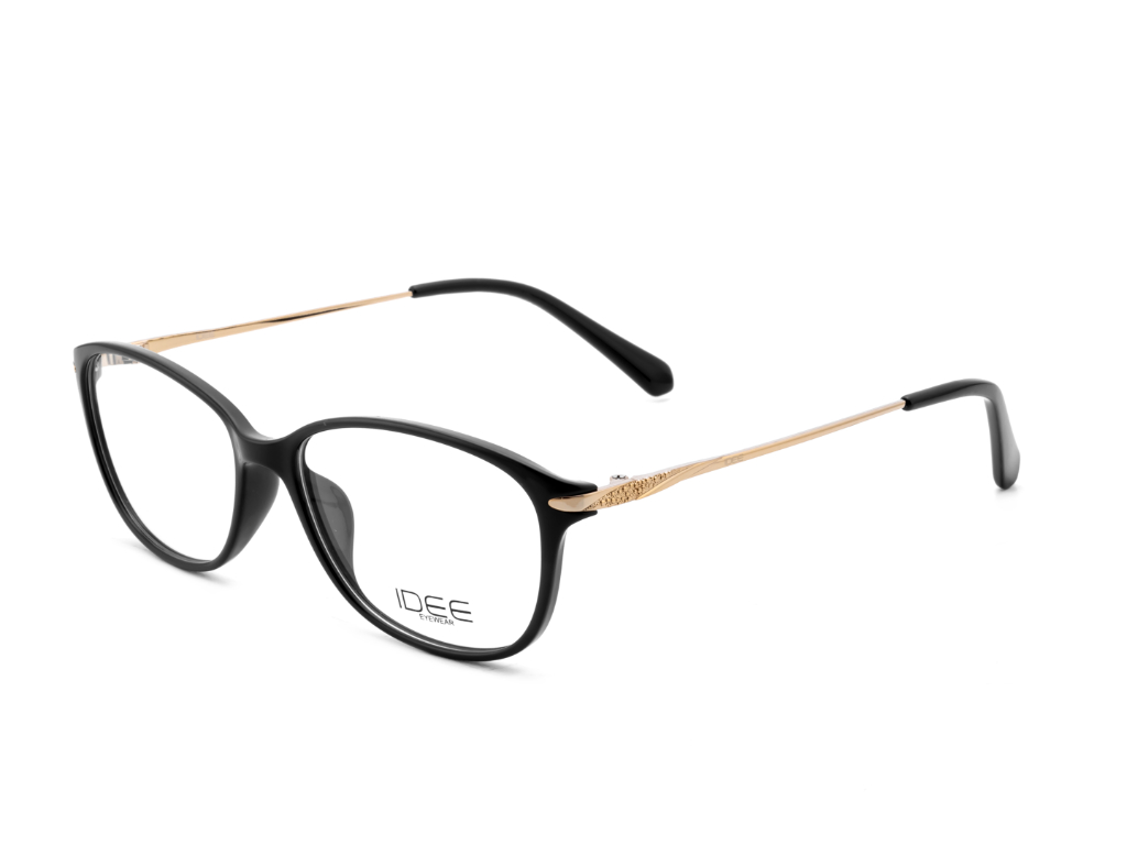 IDEE Rectangle Black Full-Rimmed Eyeglasses - Unisex