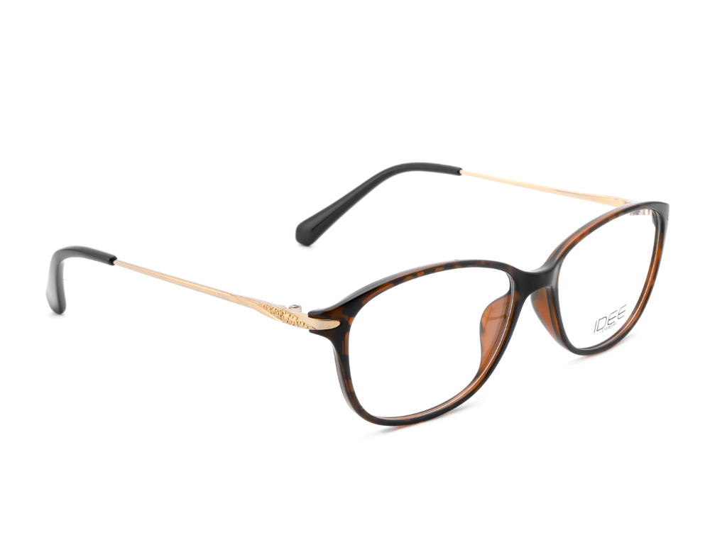IDEE Rectangle Brown Full-Rimmed Eyeglasses - Unisex