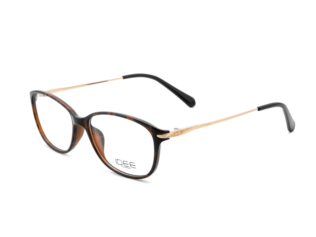 IDEE Rectangle Brown Full-Rimmed Eyeglasses - Unisex