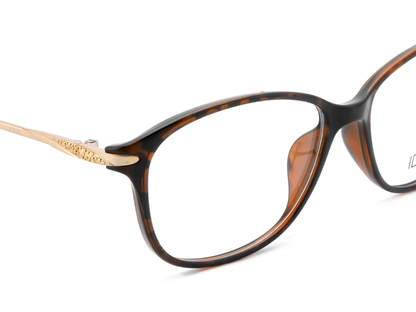 IDEE Rectangle Brown Full-Rimmed Eyeglasses - Unisex