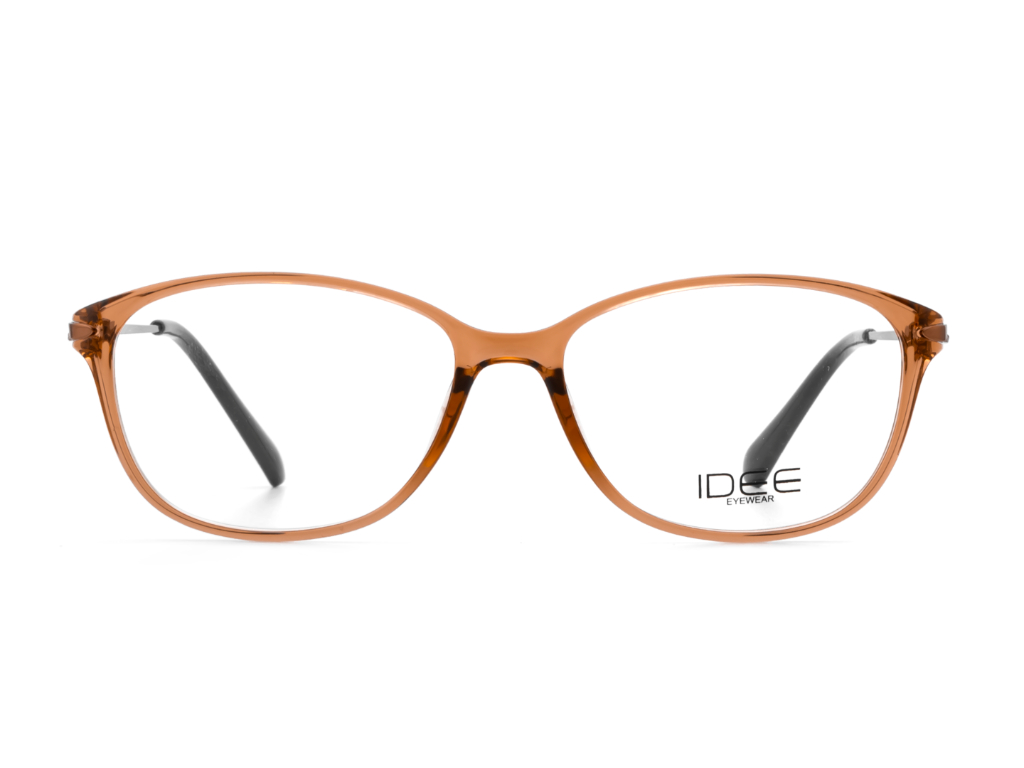 IDEE Rectangle Burgundy Full-Rimmed Eyeglasses - Unisex