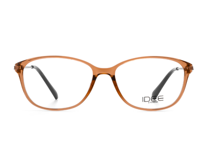 IDEE Rectangle Burgundy Full-Rimmed Eyeglasses - Unisex
