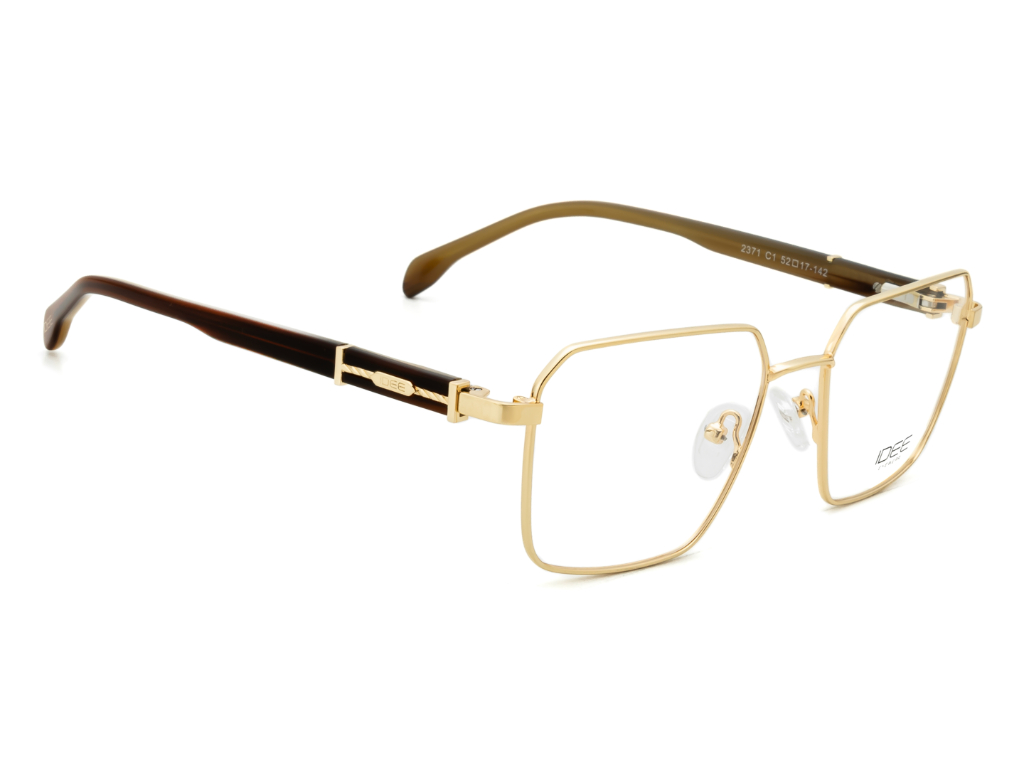 IDEE Rectangle Black Full-Rimmed Eyeglasses - Unisex