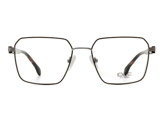 IDEE Rectangle Brown Full-Rimmed Eyeglasses - Unisex