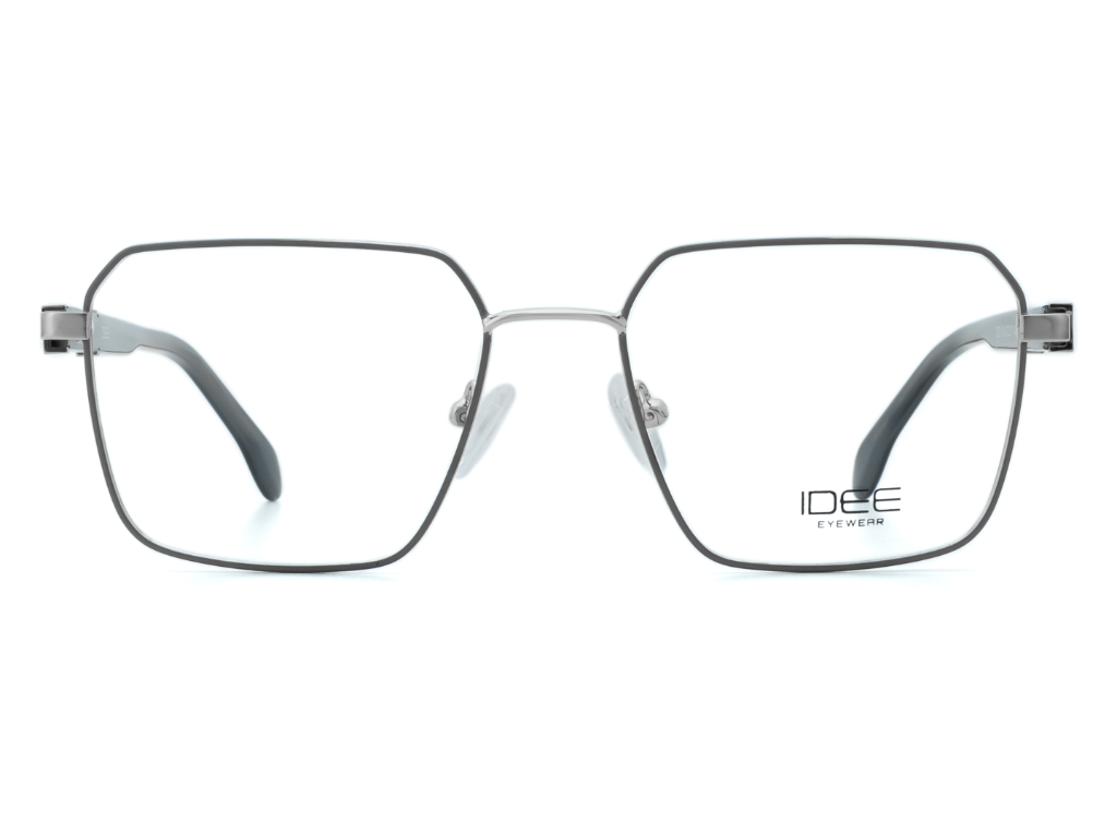 IDEE Rectangle Burgundy Full-Rimmed Eyeglasses - Unisex