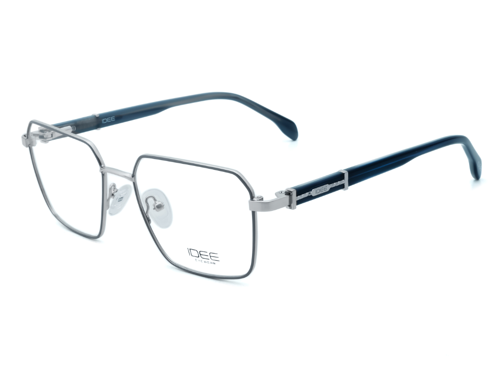 IDEE Rectangle Burgundy Full-Rimmed Eyeglasses - Unisex