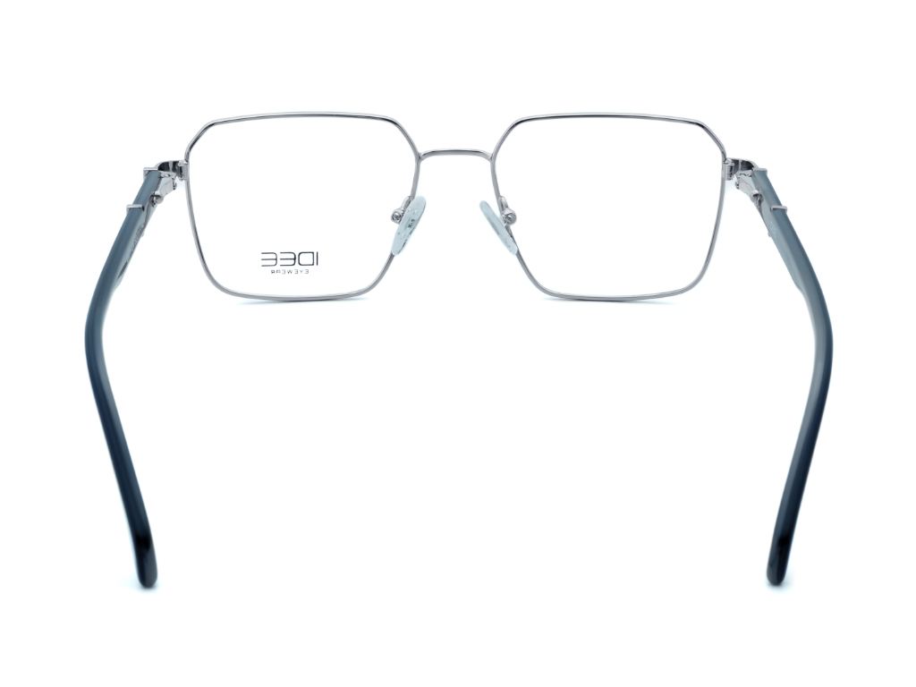 IDEE Rectangle Burgundy Full-Rimmed Eyeglasses - Unisex