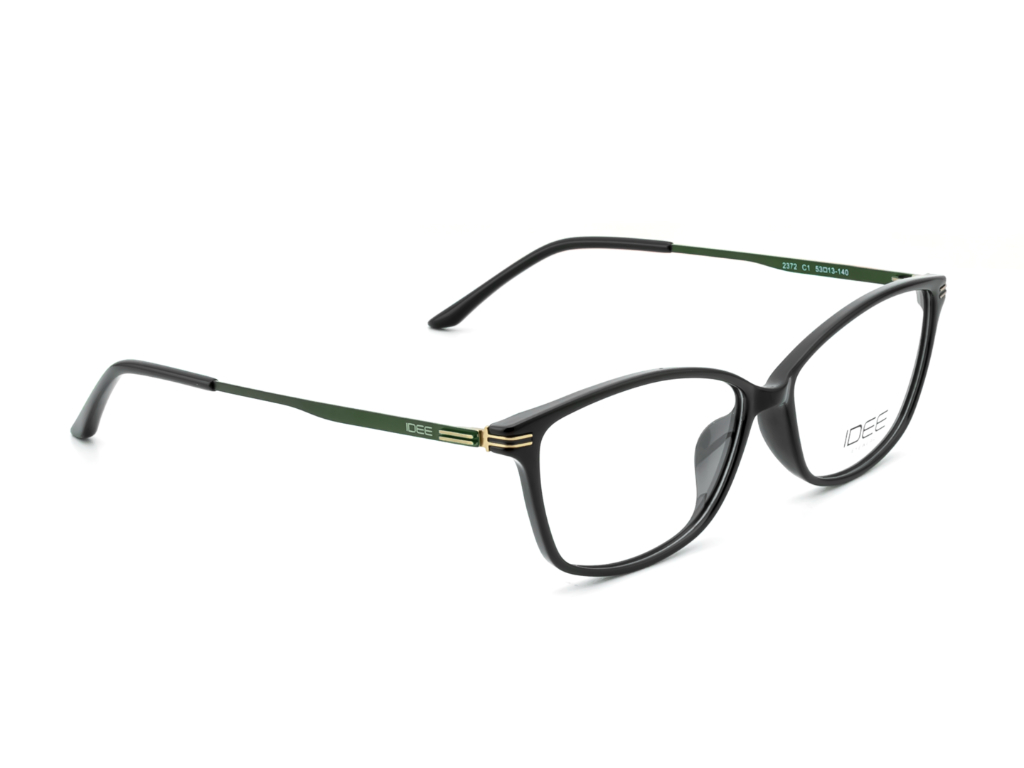 IDEE Rectangle Black Full-Rimmed Eyeglasses - Unisex