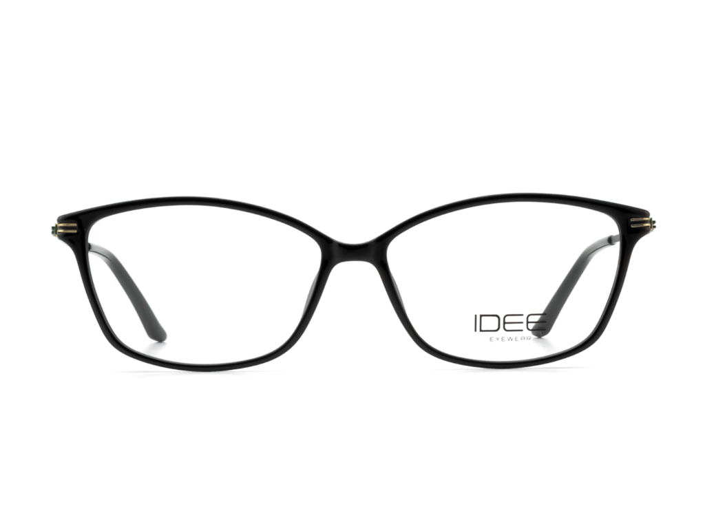 IDEE Rectangle Black Full-Rimmed Eyeglasses - Unisex
