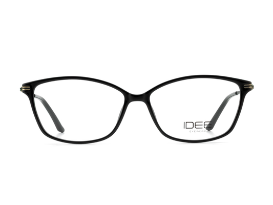 IDEE Rectangle Black Full-Rimmed Eyeglasses - Unisex
