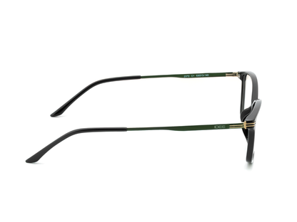 IDEE Rectangle Black Full-Rimmed Eyeglasses - Unisex