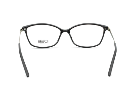 IDEE Rectangle Black Full-Rimmed Eyeglasses - Unisex
