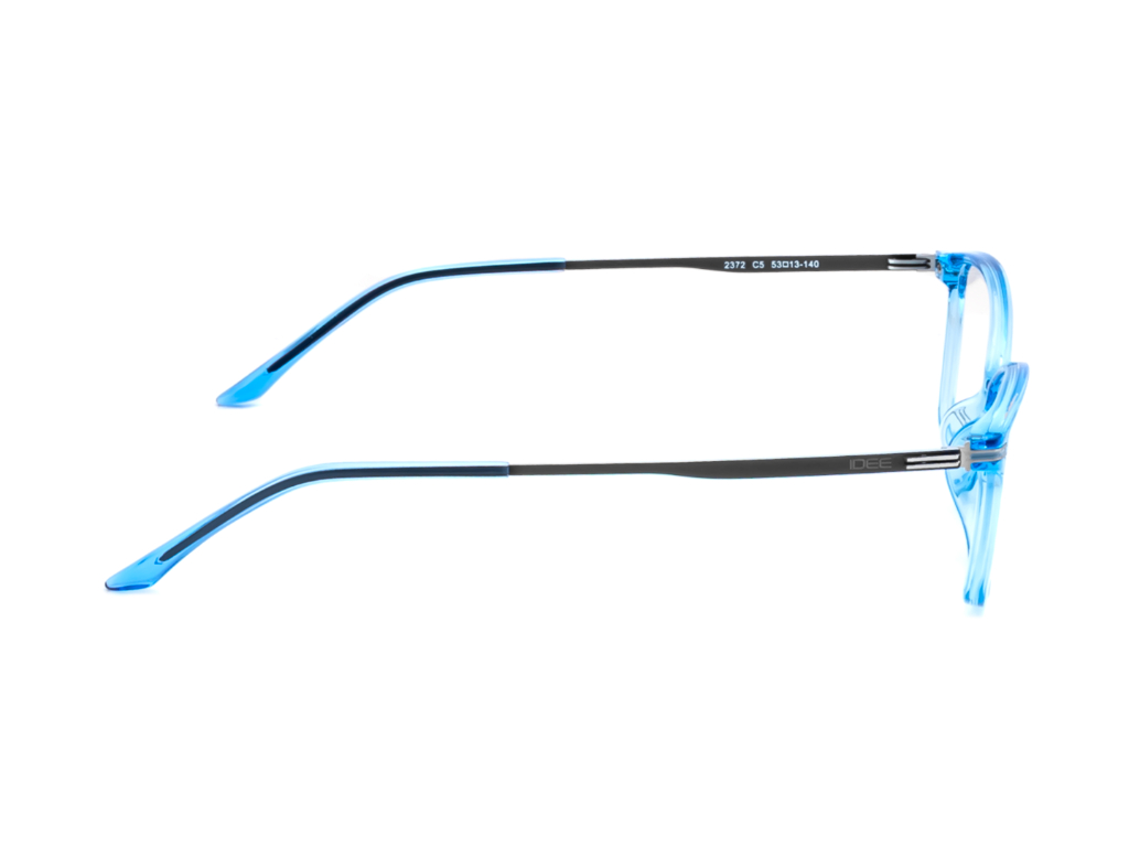IDEE Rectangle Grey Full-Rimmed Eyeglasses - Unisex