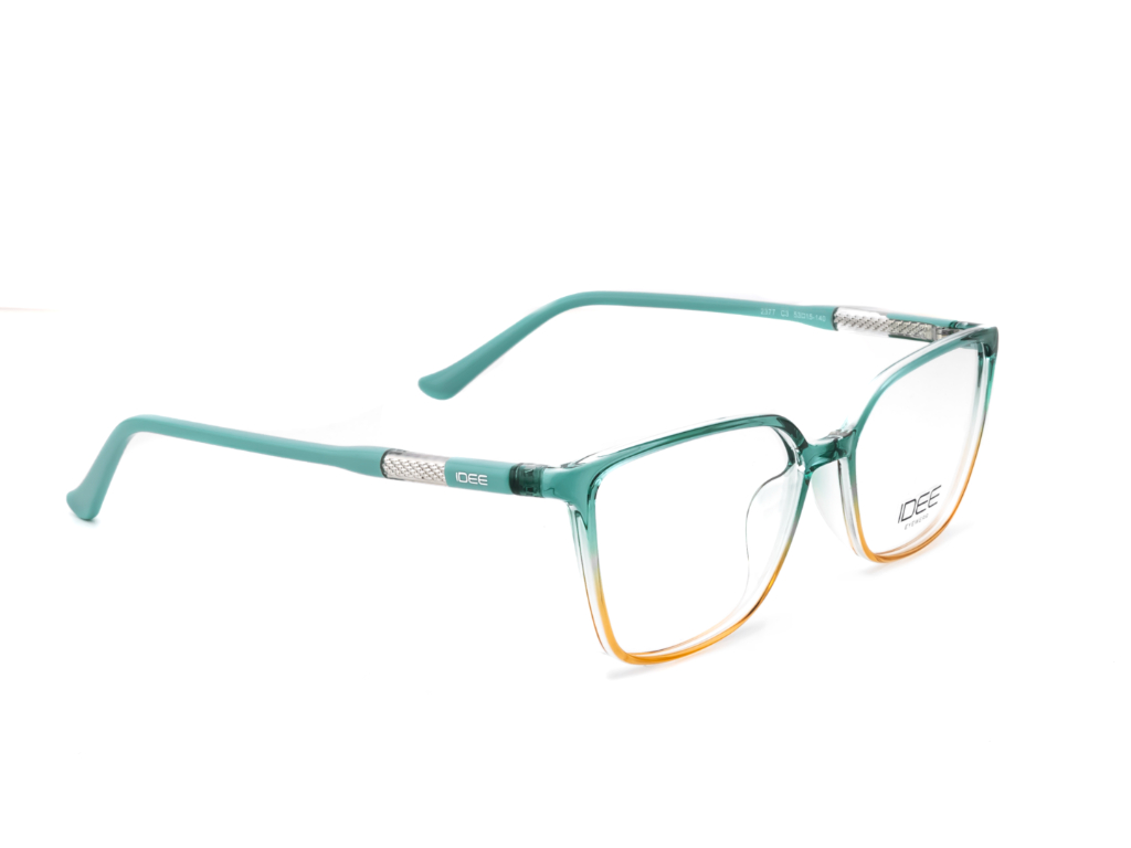 IDEE Rectangle Blue Full-Rimmed Eyeglasses - Unisex