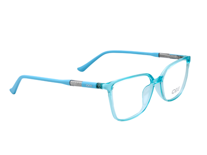 IDEE Rectangle Burgundy Full-Rimmed Eyeglasses - Unisex