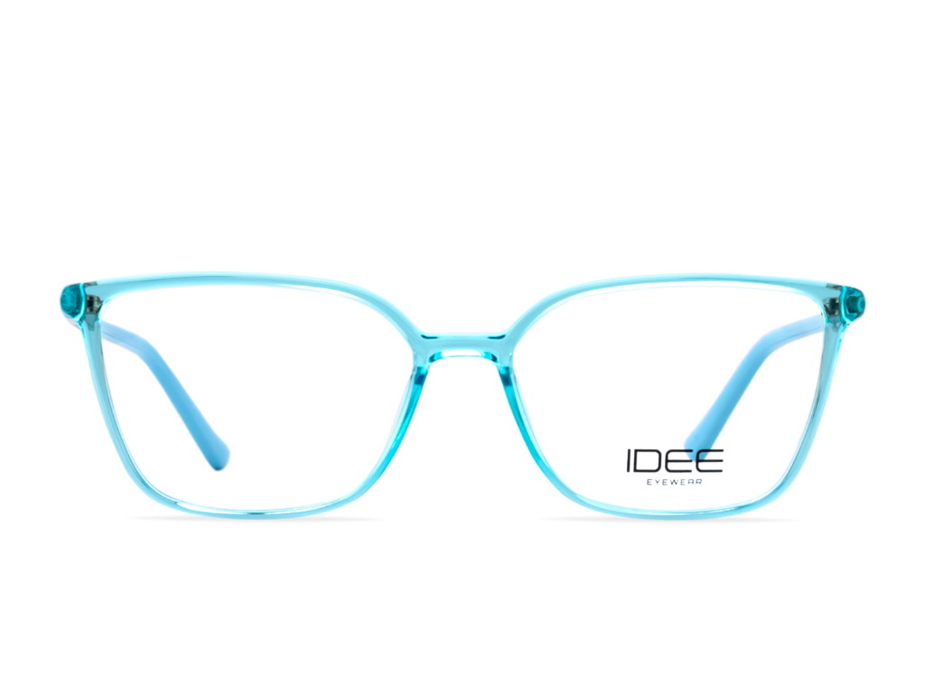 IDEE Rectangle Burgundy Full-Rimmed Eyeglasses - Unisex