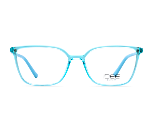 IDEE Rectangle Burgundy Full-Rimmed Eyeglasses - Unisex